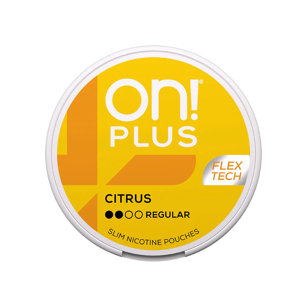 on!®PLUS Citrus Regular 6mg