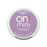 on!®mini Lemon Berry Strong 6mg Round Can