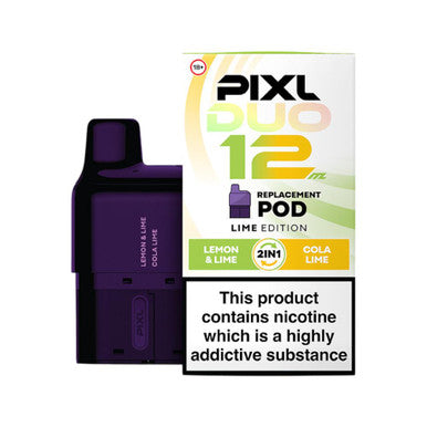PIXL DUO 12 Replacement Pod Lime Edition 20mg