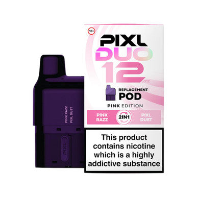 PIXL DUO 12 Replacement Pod Pink Edition 20mg