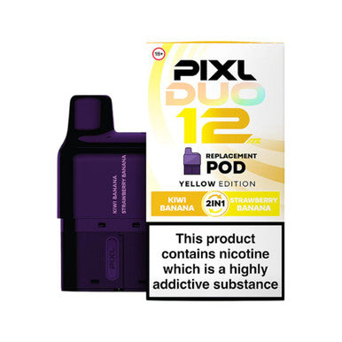 PIXL DUO 12 Replacement Pod Yellow Edition 20mg