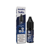 Quadro 10ml Salt Nic Blue Razz GB 20mg