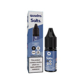 Quadro 10ml Salt Nic Blueberry Sour Raspberry 20mg