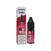 Quadro 10ml Salt Nic Strawberry Ice 20mg