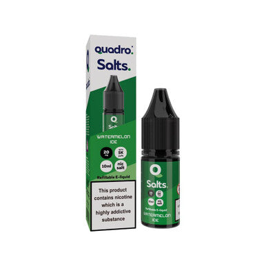 Quadro 10ml Salt Nic Watermelon Ice 20mg