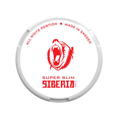 Siberia Super Slim Oral Nicotine 33Mg - (5)
